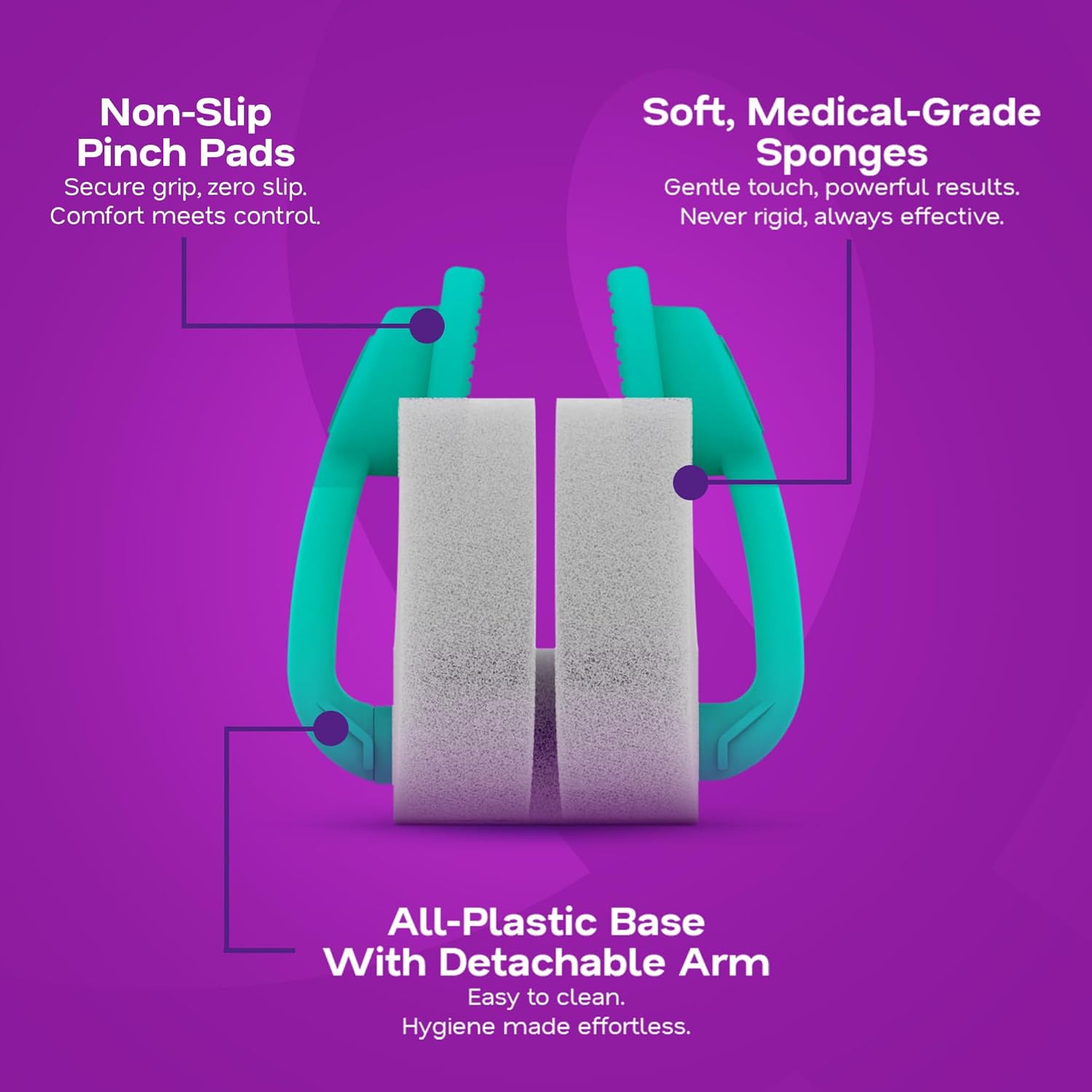 Nosebleed Rescue for Kids 2-13 – Hands-Free Nasal Relief, Stop a Nosebleed Fast – ER Doctor Designed for Healthcare Pro, Sports or Home Use – 1 Reusable Device with 7 Sponges & Case