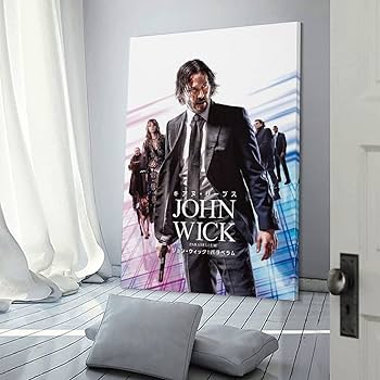 ジョン・ウィック:パラベラム　USオリジナルポスター　劇場用　両面印刷 Amazon.co.jp: ジョン・ウィック：パラベラム映画のポスター