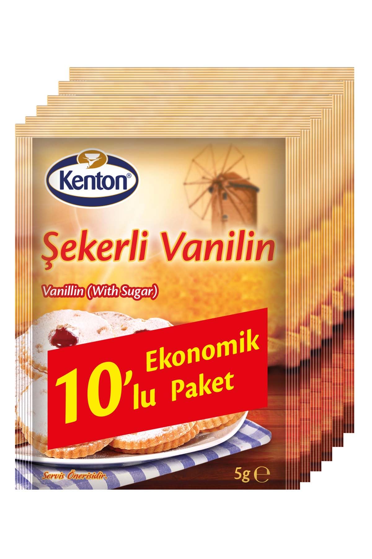 Kenton Hamur Şekerli Vanilin 10 ' Lu
