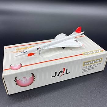 コンコルド記念品 Amazon | 1/400 日本航空 JAL CONCORDE コンコルド アーク塗装 金属製