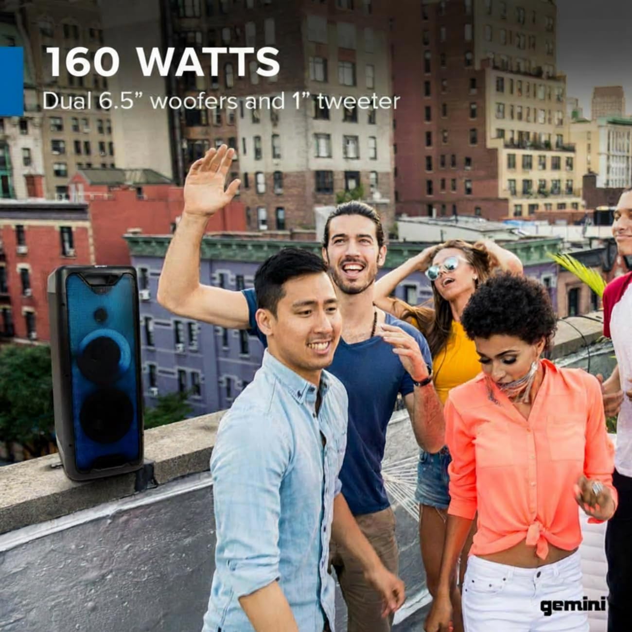 Gemini Sound GLS-550: sistema per feste Bluetooth