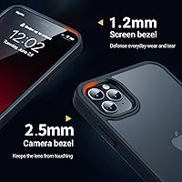 Vista 306 de Yriklso Strong Magnetic Case for iPhone 11 [Compatibilty with MagSafe] Protective Shockproof Cover Phone Case for iPhone 11 6.1" Frosted Purple