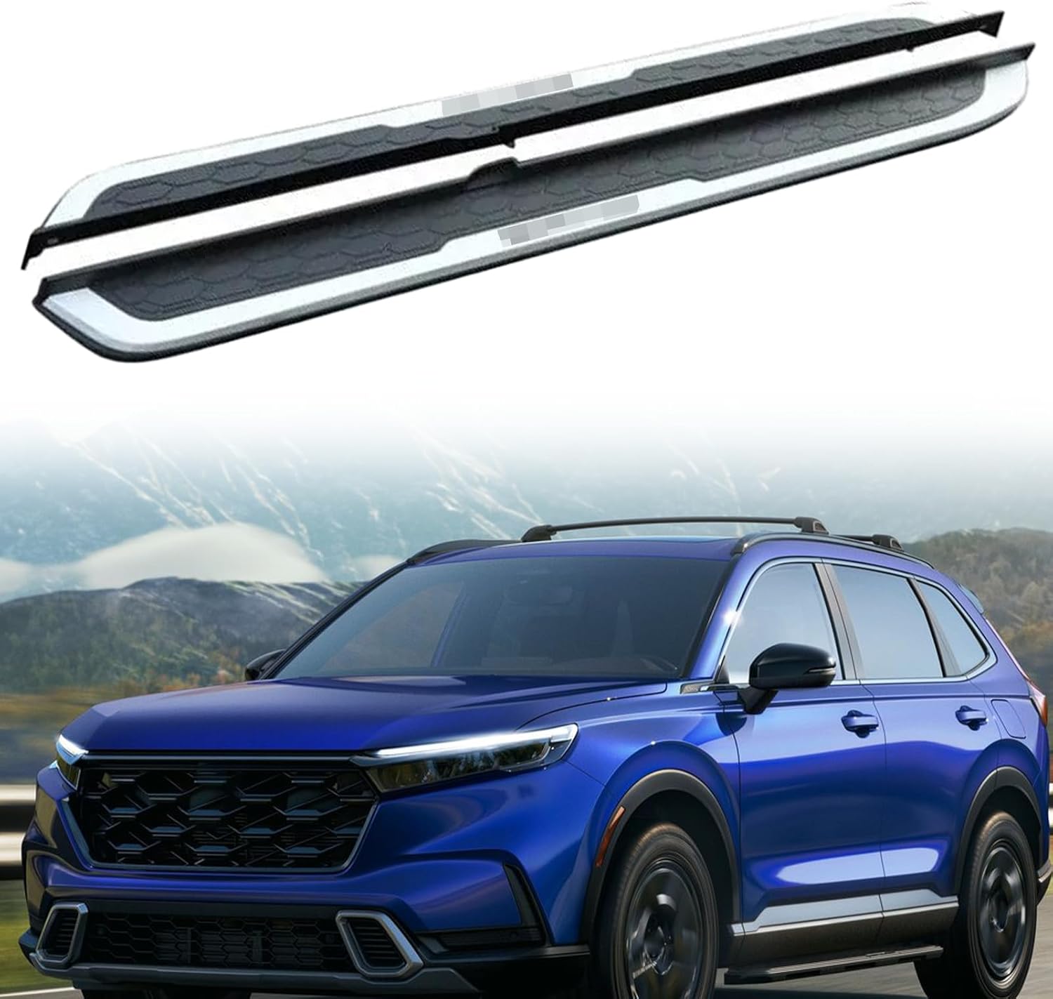 Running Board Side Step Aluminum Fits for Honda CR-V 2023 2024 2025 2026 Pedal Nerf Bar 2Pcs Fixed