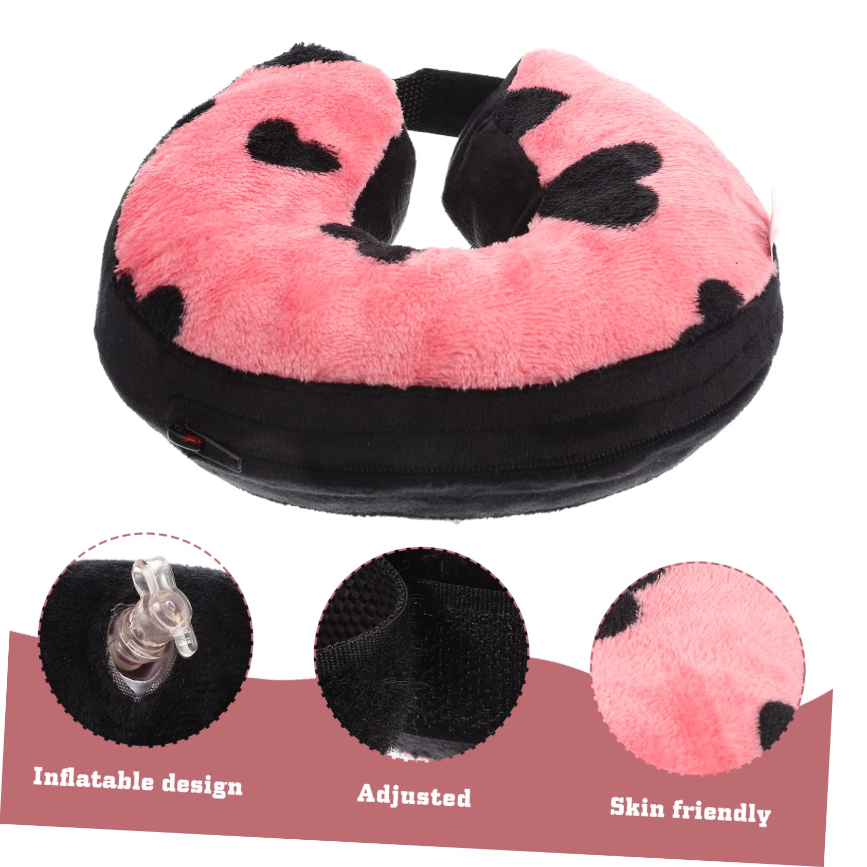 Didiseaon 2pezzi Collare Inflabile Protettivo Per Gatti Dopo Intervento Collarino Elisabettiano Per Accessorio Comfort Per Animali Domestici Design Non Invasivo e Visibilità Ottimale