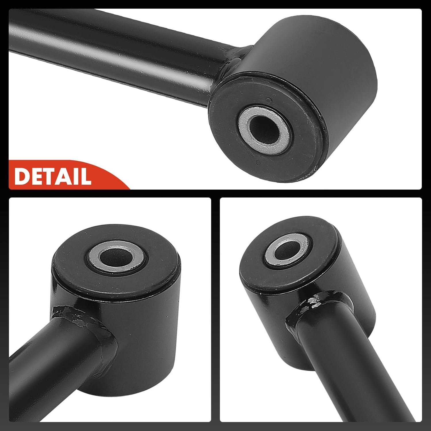 A-Premium 2 x Rear Lower Control Arms, with Bushing, Compatible with Jeep Wrangler 2007-2017, Wrangler JK 2018