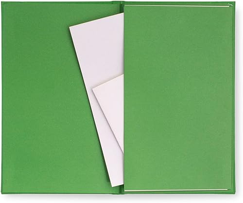 Miniatura 4 de Kate Spade New York Take Note - Cuaderno grande, diario de tapa dura de tela verde, diario incluye 168 páginas rayadas, vuelo de libélula