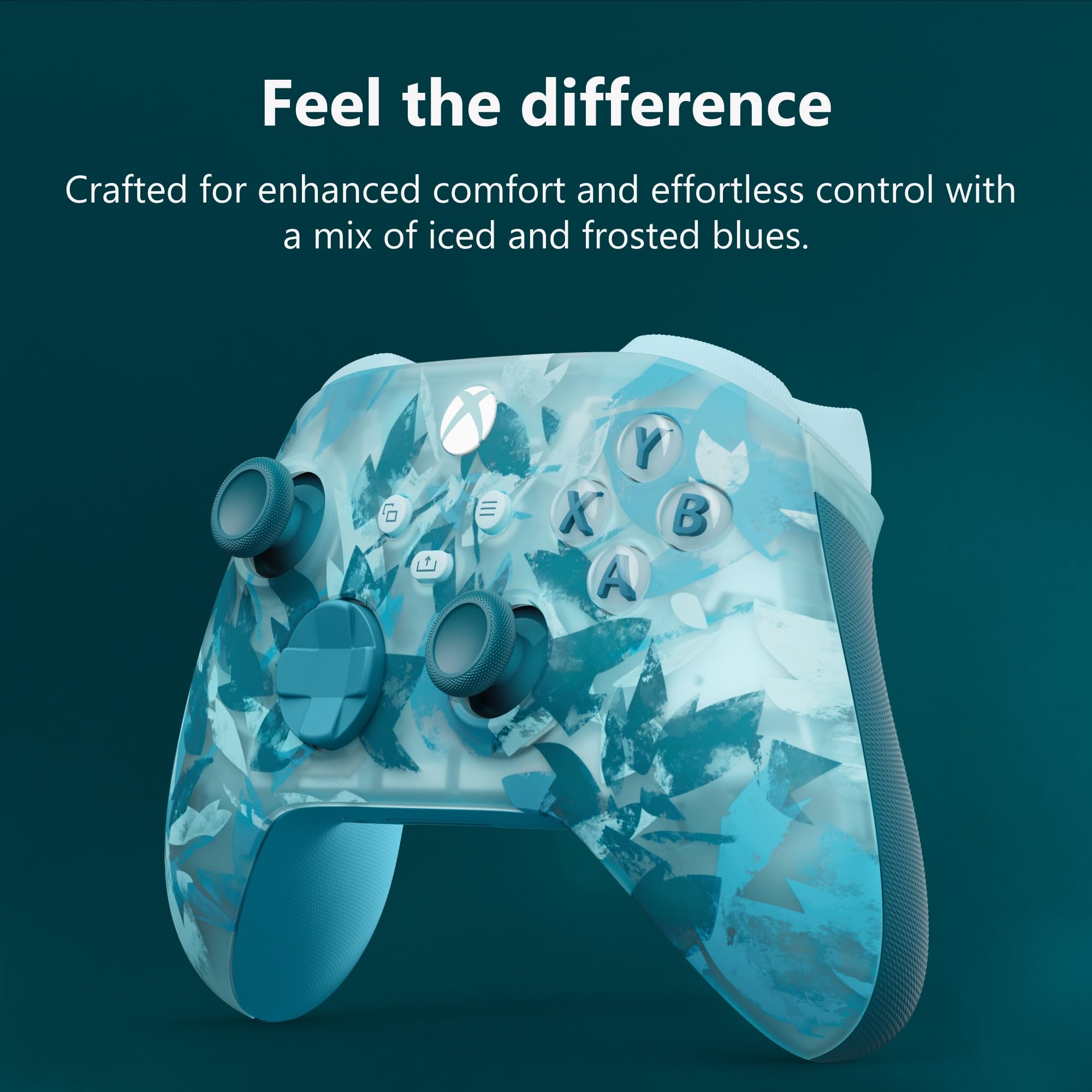 Xbox Wireless Controller Ice Breaker Special Edition - Wireless & Bluetooth Connectivity - New Hybrid D-Pad - New Share Button - Featuring Textured Grip