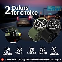 Vista 4 de Control remoto de botón multimedia Bluetooth, controlador de música inalámbrico impermeable para automóvil, bicicleta, motocicleta, botón de control