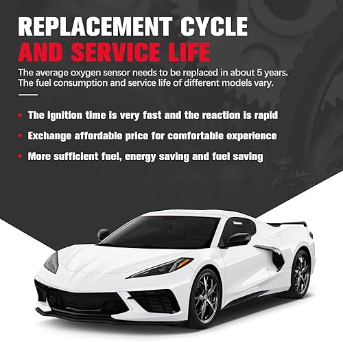 Miniatura 7 de QIJIAUTO Sensor de oxígeno O2 aguas arriba y aguas abajo 234-4142 compatible para Mazda MPV 2002-2006