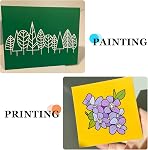 40 Sheets Colored Cardstock Paper 8.5" x 11", 65 lb/180 GSM Card Stock Printer Paper for Cards Making, Office Printing, Cards for Crafts, Scrapbooking, Wedding, Invitation, Valentine’s Day