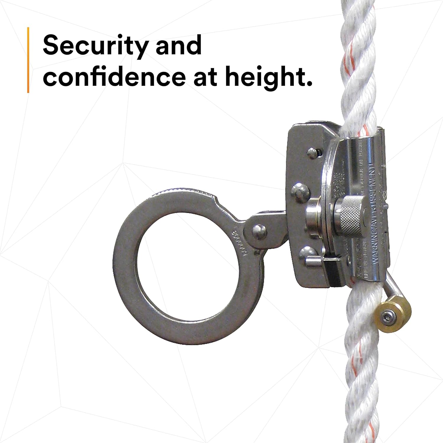 3M Protecta 5000003 Rope Grab for 5/8-Inch Polyester/Polypropylene Rope, Silver