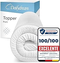 Dailydream Memory Foam Mattress Topper 160 x 200 cm Thickness 5 cm Memory Foam Mattress Topper Standard Edition Model M Memory Foam Mattress Topper Sofa Topper