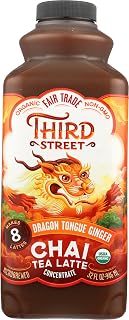 Third St Chai, Dragon Tongue Ginger, 32 Fluid Ounce