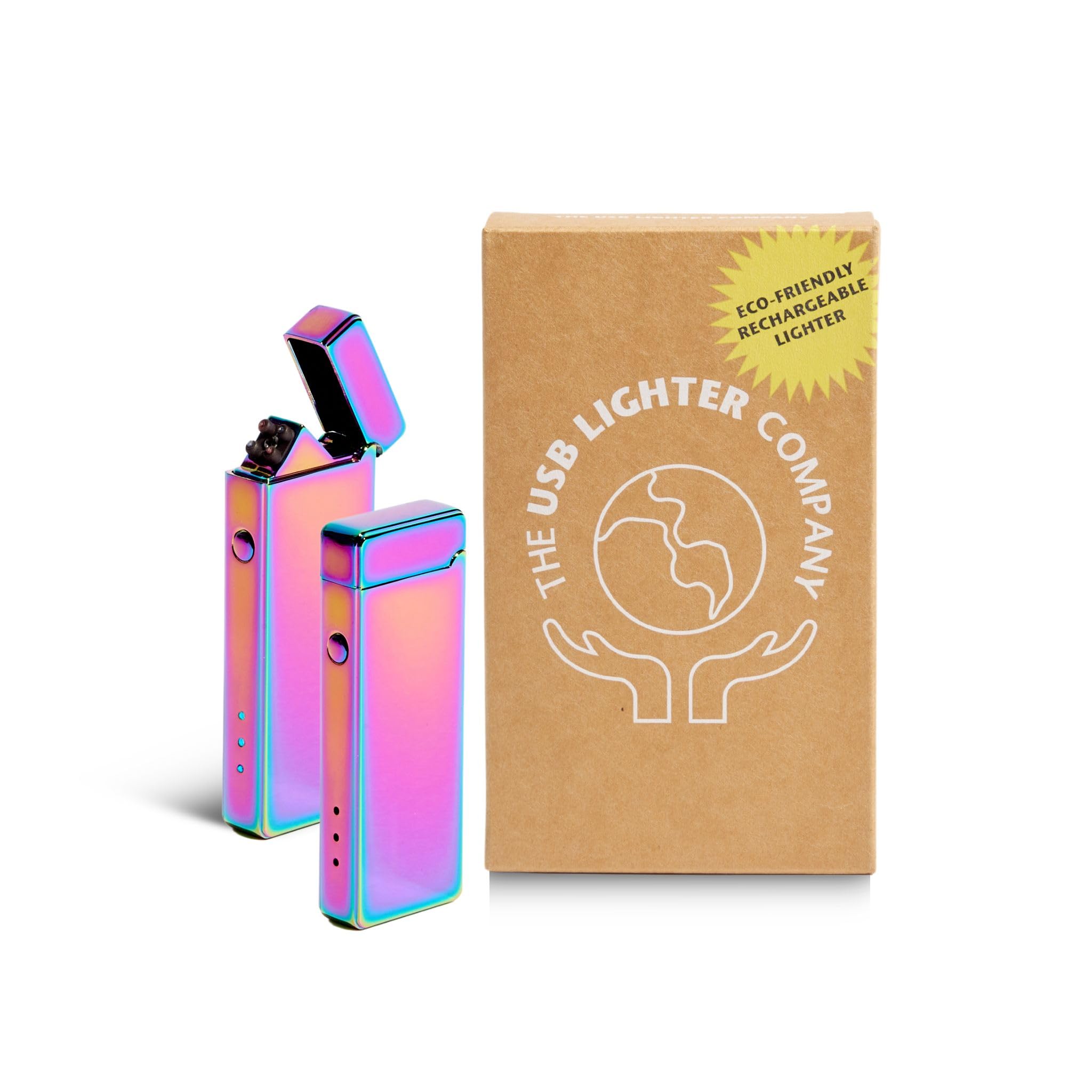 Amazon.com: USB Lighter Co. Pocket Electric Dual Arc Windproof  