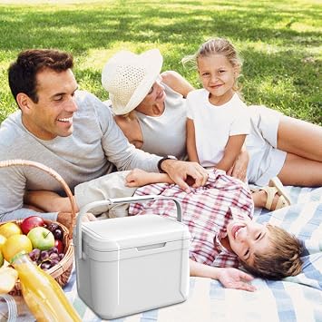 Mini Cooler Box, 0.9kg Portable Ice Coolers Box,Insulated Ice Chest And Kitchen Accessories For Party, Camping, Beach Sand, And Outdoor Activities