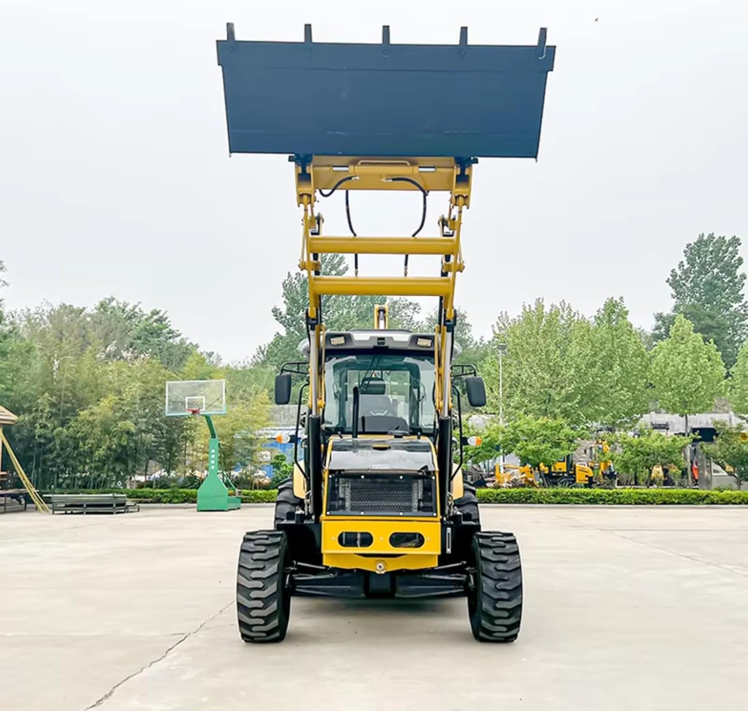 Multi-Purpose Backhoe Loader for Various Applications - Versatile Backhoe Excavator Loader Machine for Digging, Material Handling, and Demolition Tasks in Agricultural and Construction