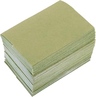 VALICLUD 100 Parches De Pasta De Ajenjo Para Rodillas Parches Para Pies Parche De Para Las Rodillas Parche Para El Cuidado Corporal Color Verde