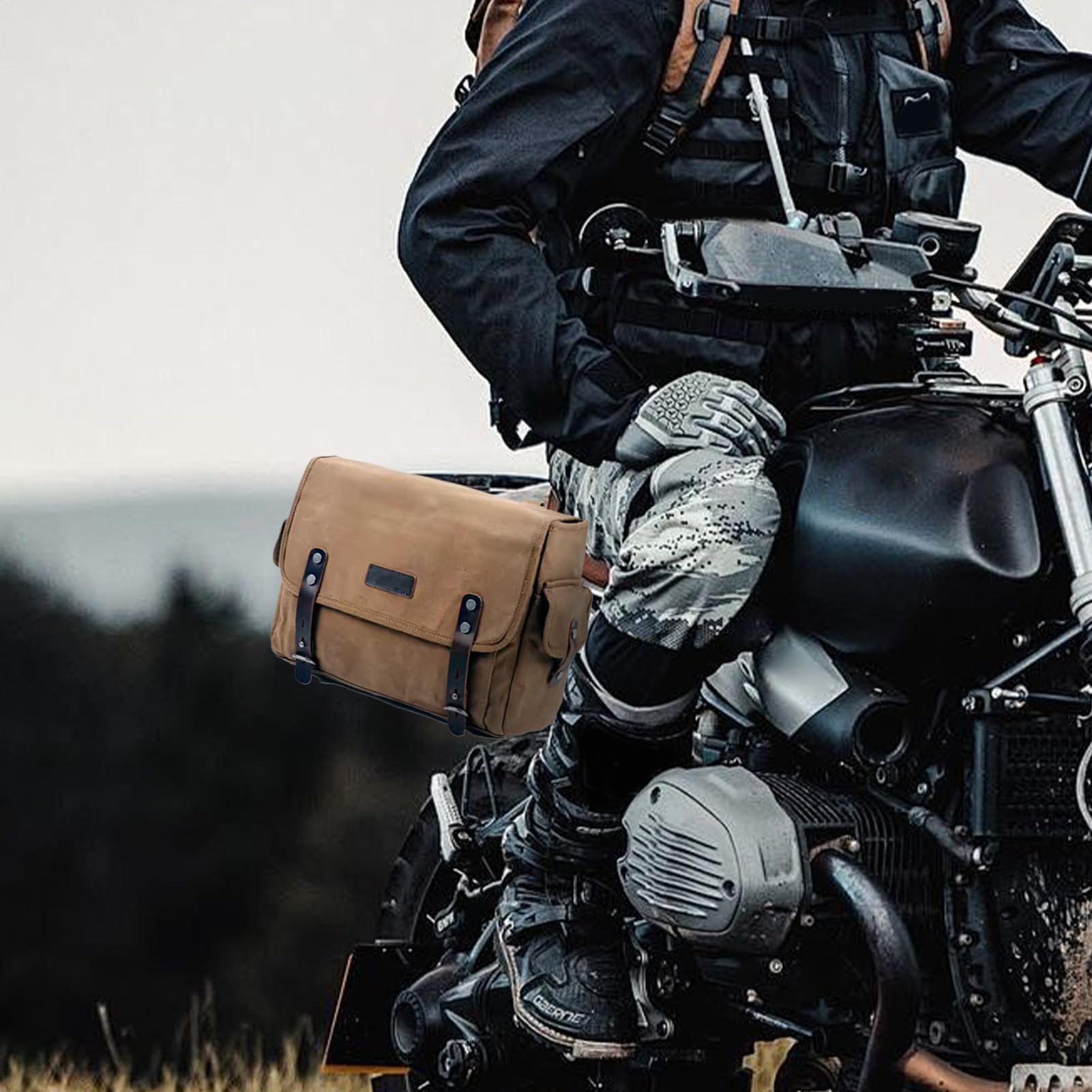 Motorrad Satteltaschen Roller Seitentasche