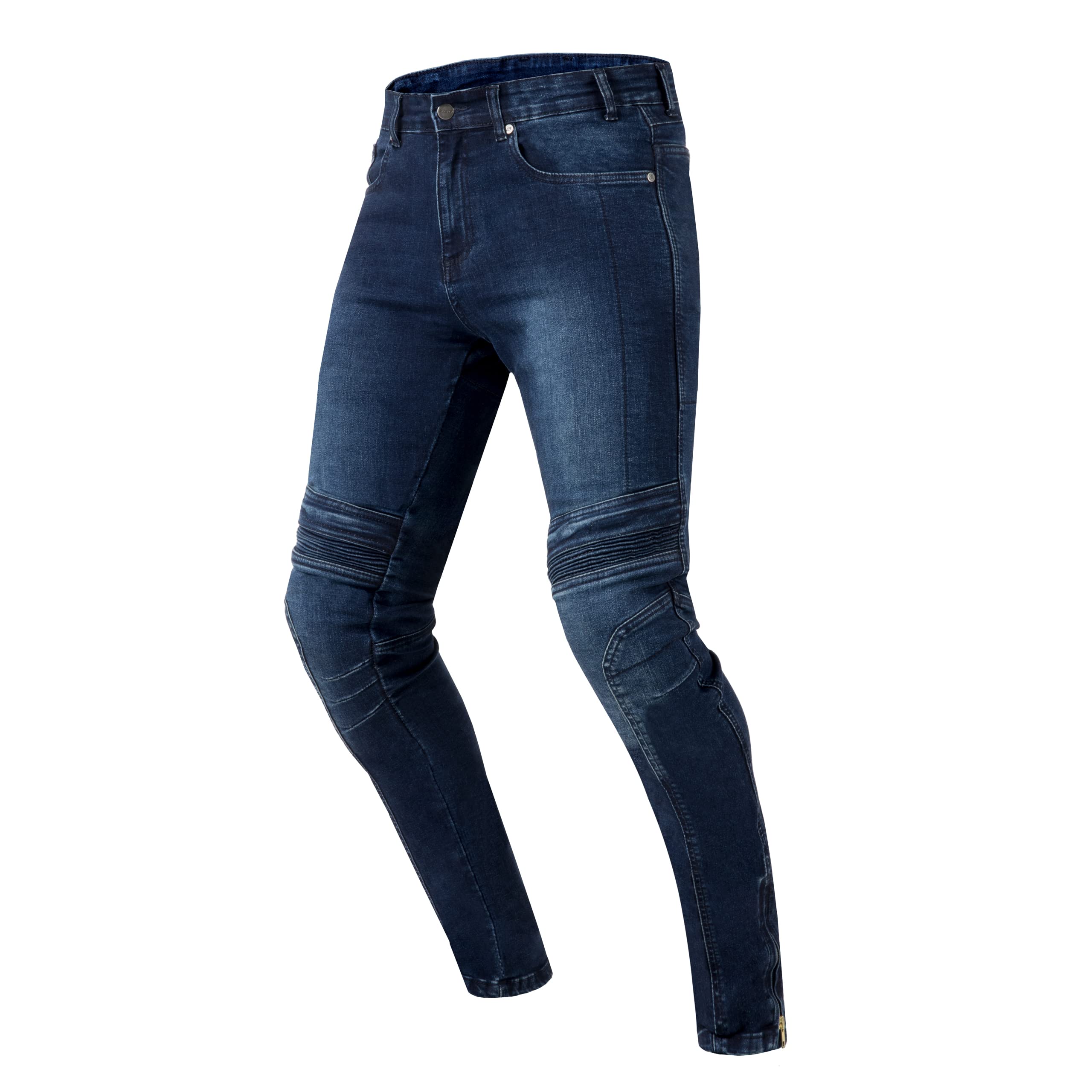 OZONE MOTO Hornet II Motorradjeans Motorradhose Herren | Aramidfaser Futter | Knieprotektoren | Flexible Einsätze | Slim Fit