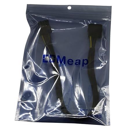 COMeap Molex to CPU 8 Pin EPS Power Cable, LP4 Molex Male to CPU 8 Pin (4+4) EPS-12V Adapter Converter Sleeved 13-inch(33cm)