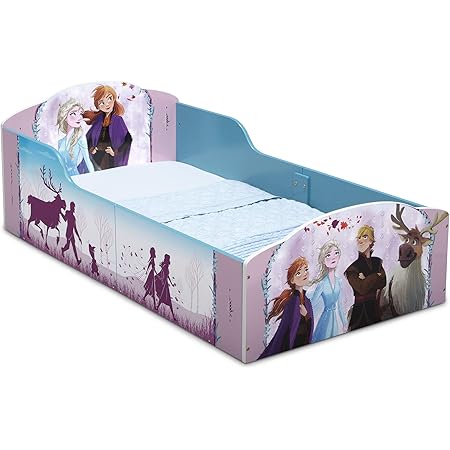 Amazon Co Jp デルタ ディズニー アナと雪の女王2 ベッド 木製 子供用 ウッド トドラーベッド 女の子 1歳半から fz おもちゃ