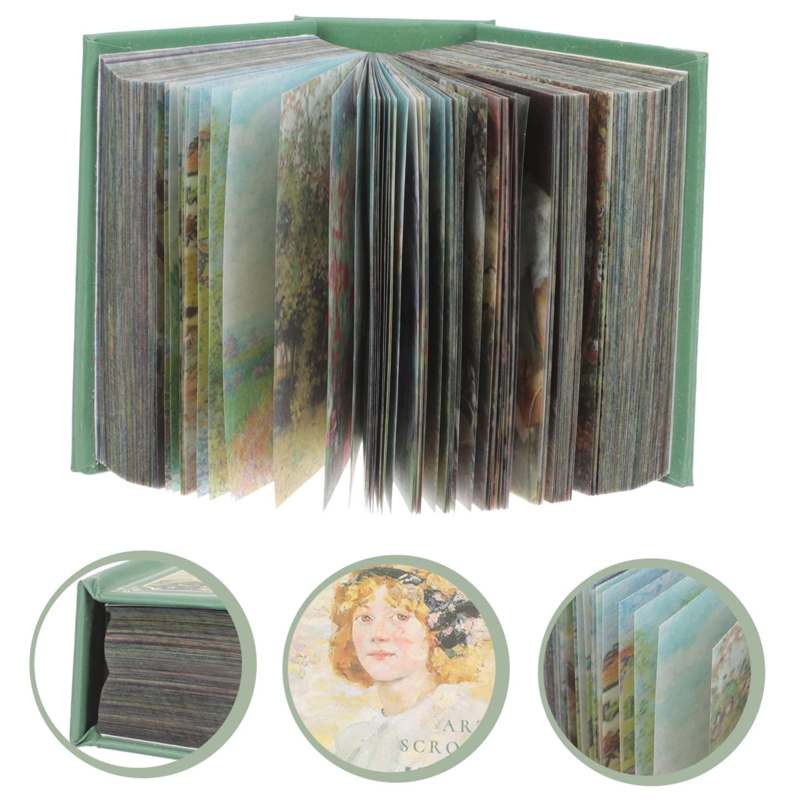 TEHAUX 3pezzi Carta Scrapbooking Retro Carta Decorativa Per Album Fotografico Materiali Per e Embellishment Perfetta Per Diario e Progetti Creativi