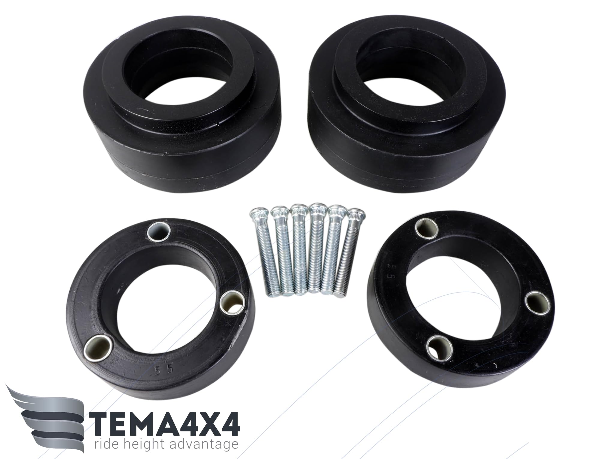 Amazon.com: Tema4x4 (Front and Rear Lift Kit 50mm That is