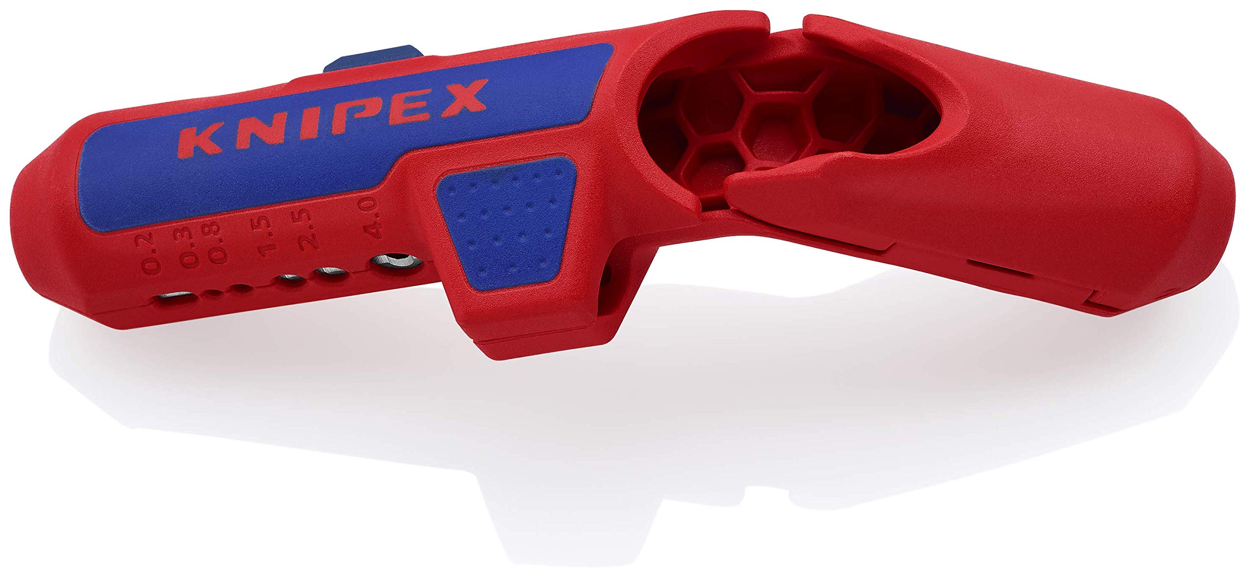 KNIPEX ErgoStrip Outil Universel à dégainer (135 mm) 16 95 01 SB & TwistCut Coupe-Tubes pour Gaines électriques (100 mm) 90 22 02 SB