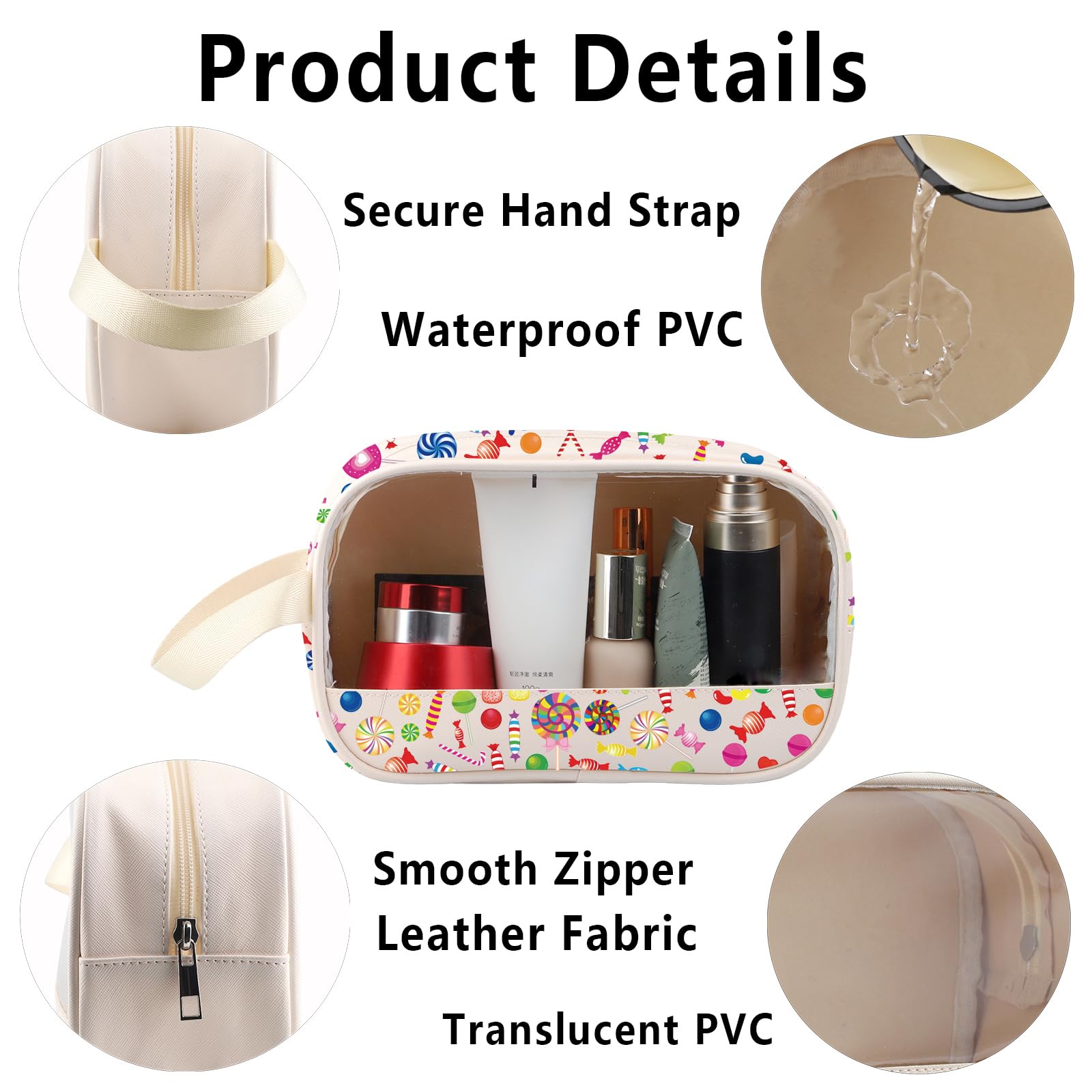 MYSOMY Type 1 Diabetes Snack Bag Hypo Snacks Bag Emergency Snacks Kit T1d Warrior Gift Diabetic Supply Kit Diabetes Insulin Bag (HypoSnacks clear2) - Image 3