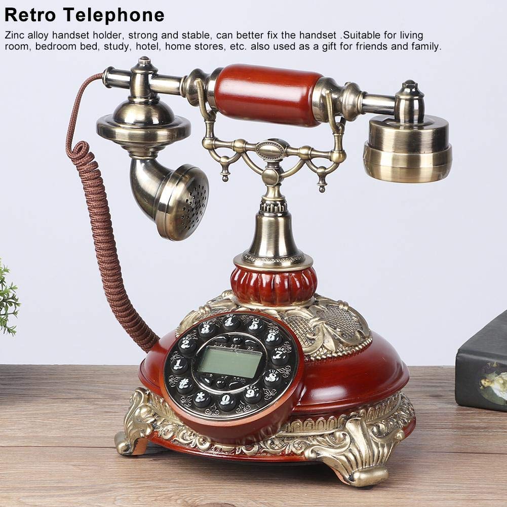 Telefon Stacjonarny W Stylu Retro Z Karoliny Północnej, Telefon Stacjonarny W Stylu Europejskim, Telefon Stacjonarny Do Biura Domowego, Klasyczny Telefon Stacjonarny