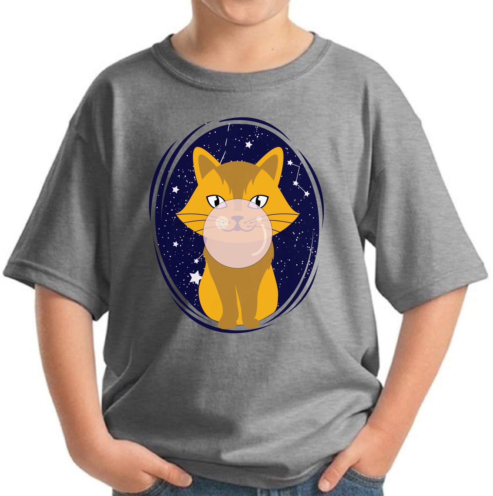 Cat Shirts for Youth Kids Cat T-Shirts Cute Cat Gifts for Kids