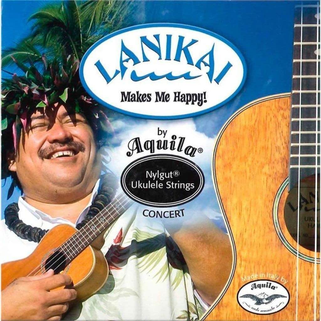 Lanikai Nylgut by Aquila Concert High G String Set