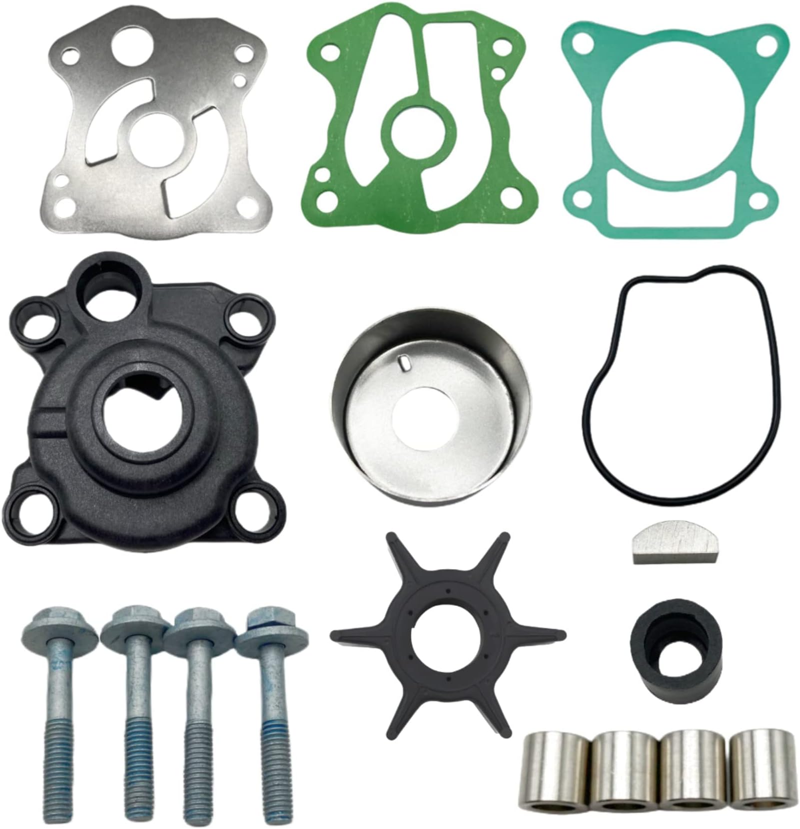 New 06193-ZW9-A32 Honda Complete Water Pump Rebuild Kit For Bfp8d