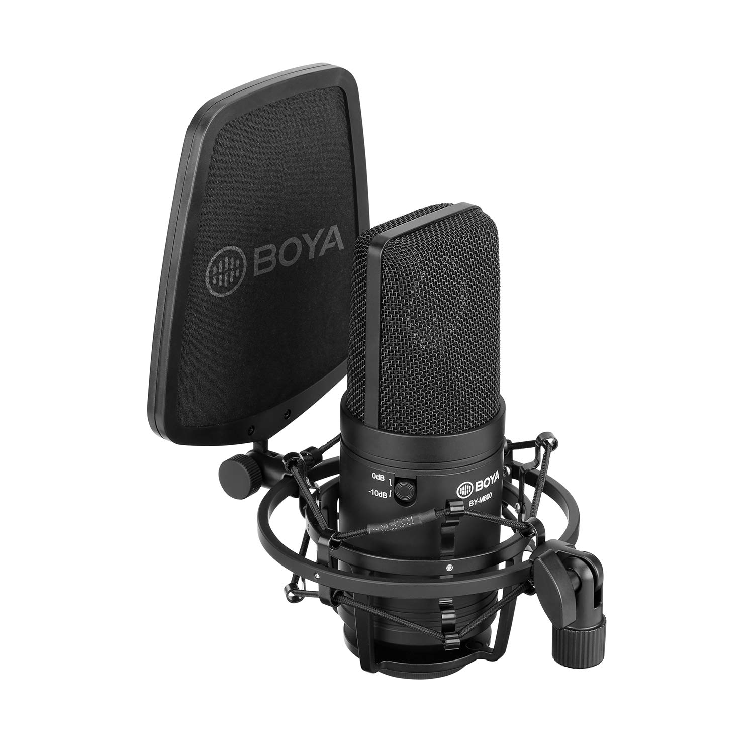 Micrófono de Solapa, Lavalier Micrófono Omnidirectional Condensador de Video Audio para Smartphones/PC para Grabación Entrevista Videoconferencia Podcast Dicción de voz Phone 195