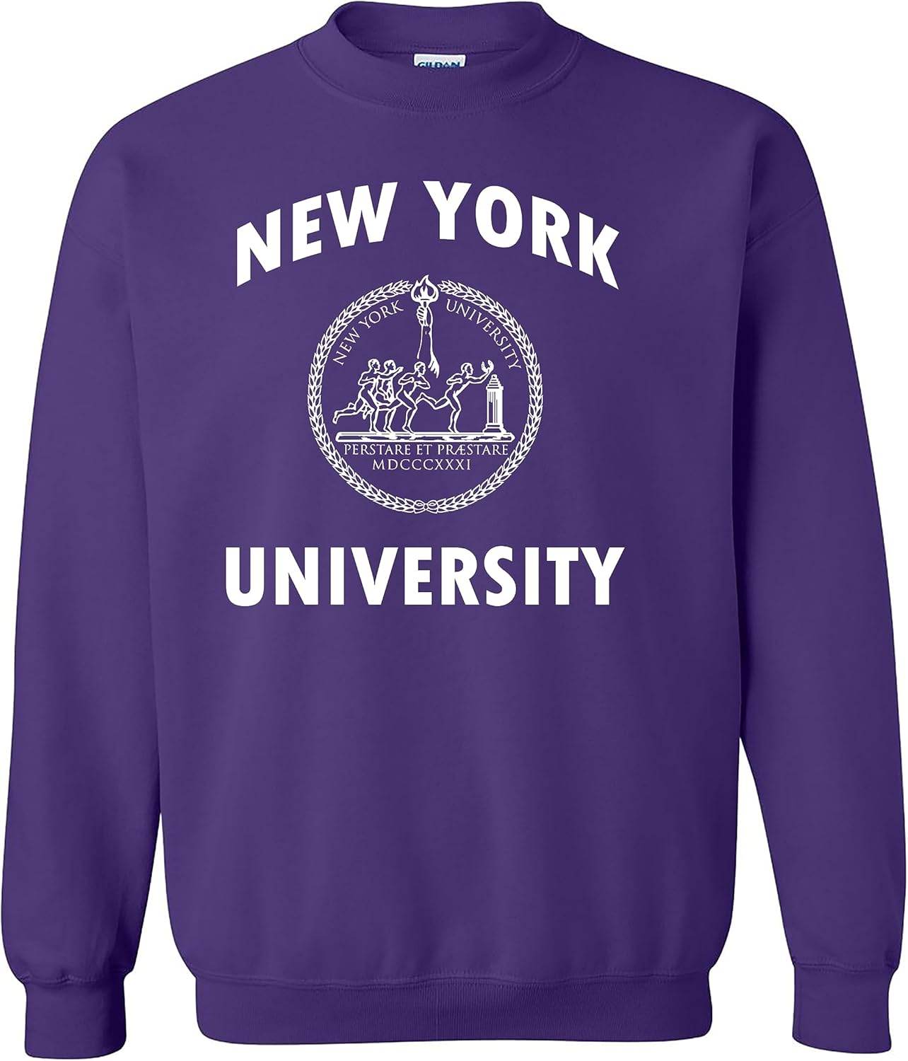 World And Space University Crewneck Sweathirt, Classic Logo, Heavy Blend Sweater
