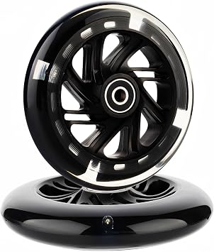120mm Light Up Scooter Wheels, Scooter Front Wheels, 2-Pack