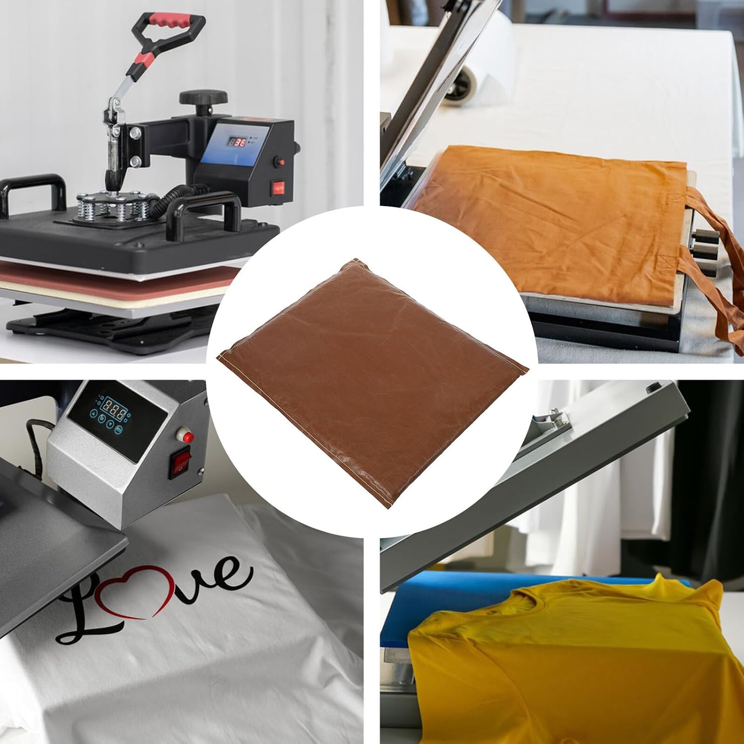 PTFE Reusable Heat Resistant Tool for Heat Transfer Projects for Clothes Accessories Durable Easy to Clean