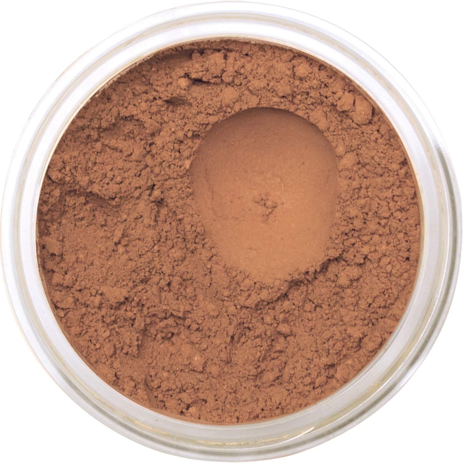 BellaTerra Cosmetics Mineral Powder Foundation – Café | Deep Neutral Shade | Matte Mineral Makeup for Even-Toned Complexion and Long-Lasting, Comfortable Wear 9g