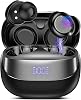 Sleep Earbuds Bluetooth 5.4 in Ear Light-Weight Headphones, Mini Sleep Headphones Small Design for Side Sleepers, 47H Playtime with Charging Case, Clear Calls Earphones, Inkiness