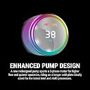 Ant Esports ICE Chroma 360 ARGB 360mm ARGB Liquid Cooler/AIO with CPU Temperature Display - Black | Support Intel & AMD CPU Socket AM5, AM4, AM3, LGA1700, 1200, 2066, 1151 | Evaporation-Proof Tubing gallery image