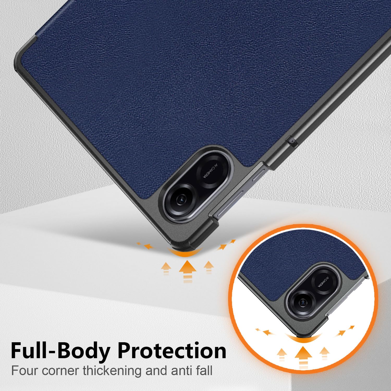 Compatibile con custodia per Samsung Galaxy Tab A9 Plus Tab A9+ 11 pollici 2023 X210 X216 X218, in pelle PU antiurto, cover smart pieghevole, compatibile con Galaxy Tab A9 8.7 X110 X115