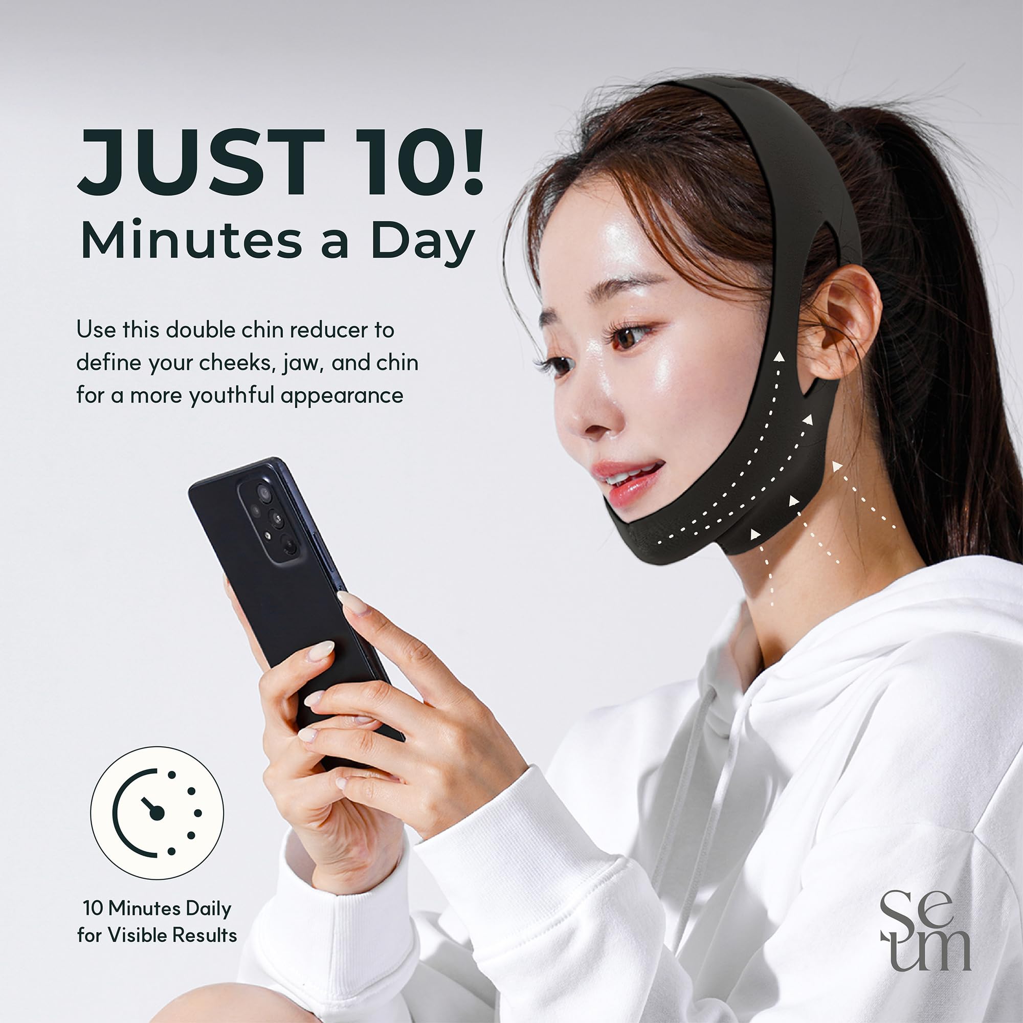 Amazon.com: SEUM K-Beauty Korean V Line Lifting Band – Double Chin