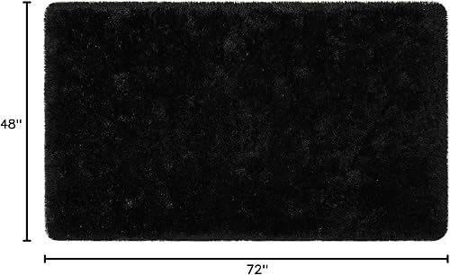 Vista 270 de BENRON Alfombras suaves para dormitorio, 2 x 6, lavables para pasillo, entrada, cocina, dormitorio, alfombra mullida para decoración de habitación