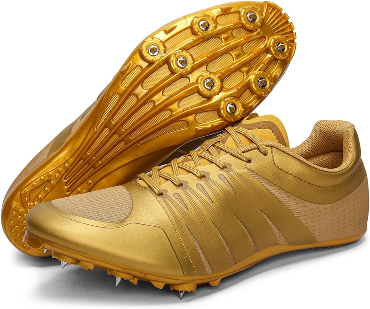 Track and Field Shoes Men Women Kids Spikes Sneakers Track Race Jumping Sneakers Girls Professional Running Nail Spikes Shoes Boys