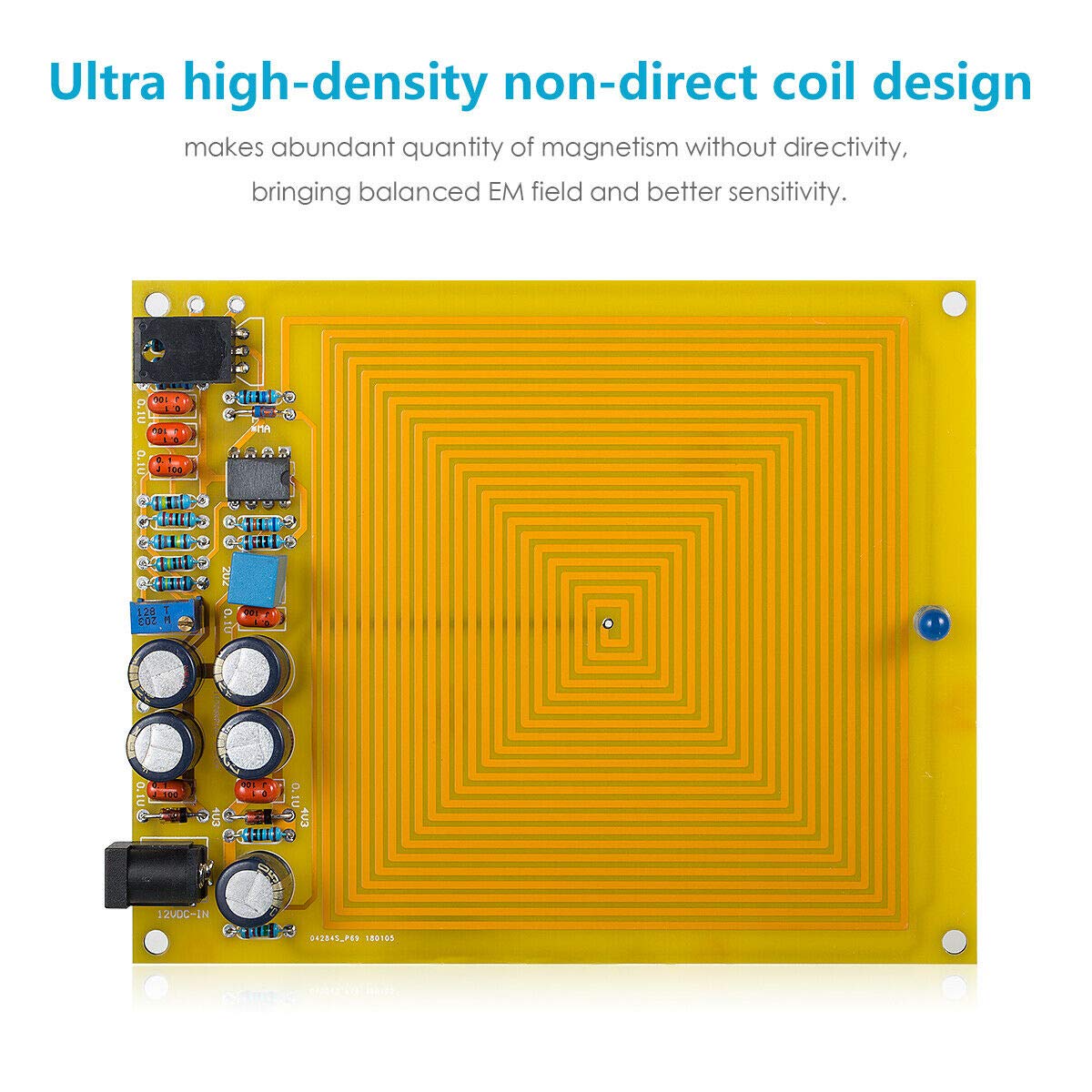 Generador de pulsos de frecuencia ultrabaja Nobsound 7,83 Hz Schumann Wave, ondas de baja frecuencia y resonador para relajación profunda