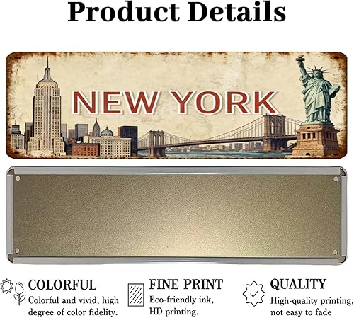 Miniatura 3 de Letrero de metal Love WINS ALWAYS de 16 x 6 pulgadas, decoración de pared retro para cueva de hombre, hogar, bar, cocina, garaje