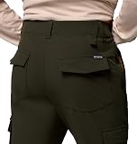 Columbia Men's ROC Tech Cargo Pant, Hiking Cargo Trousers, Greenscape, 31 Waist x 34 Length - 6