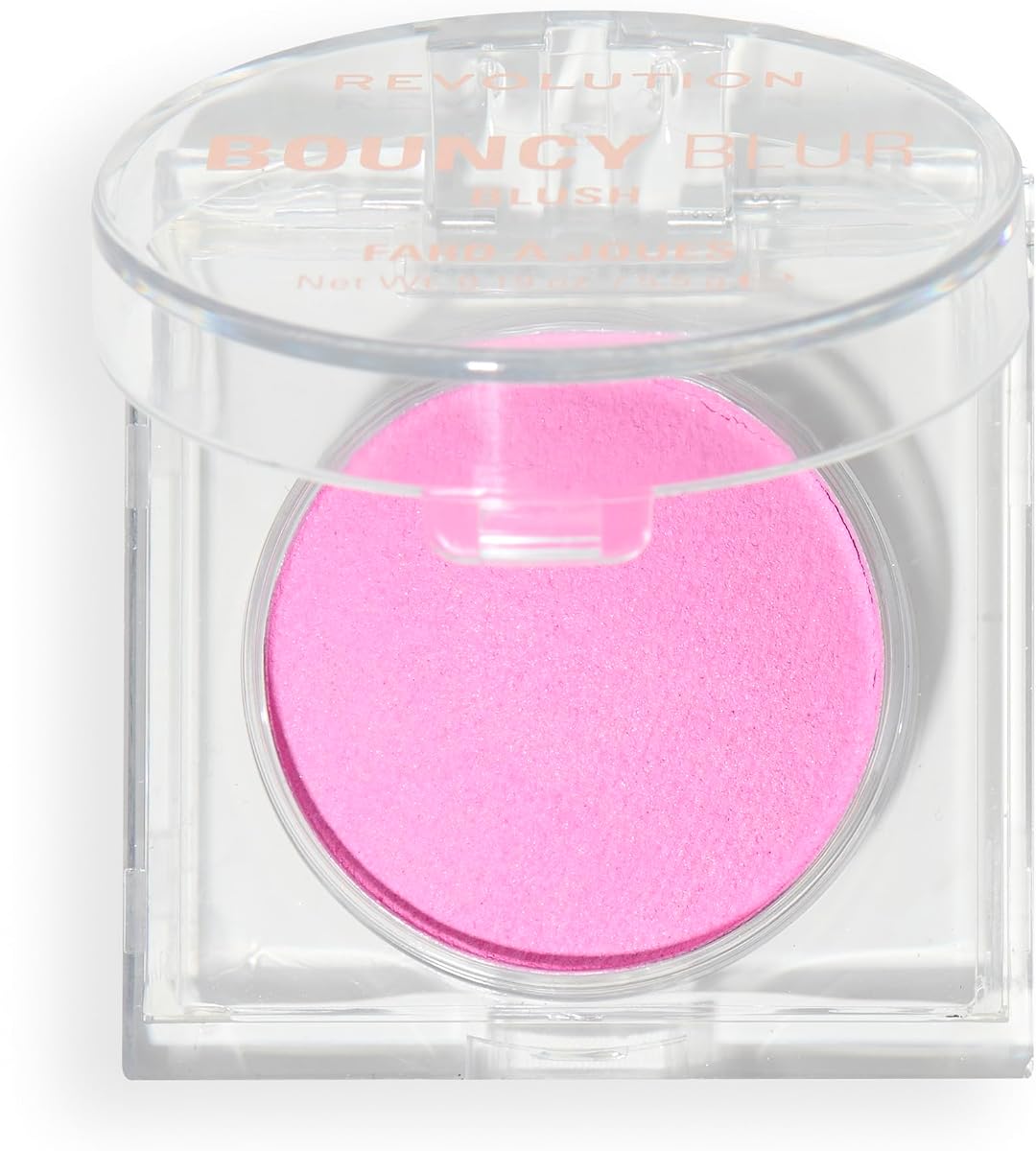 Revolution Bouncy Blur Blush, Lilac Pink | Powder Makeup Blush for Cheeks, Buildable Formula, Vegan & Cruelty-Free, 0.19 oz