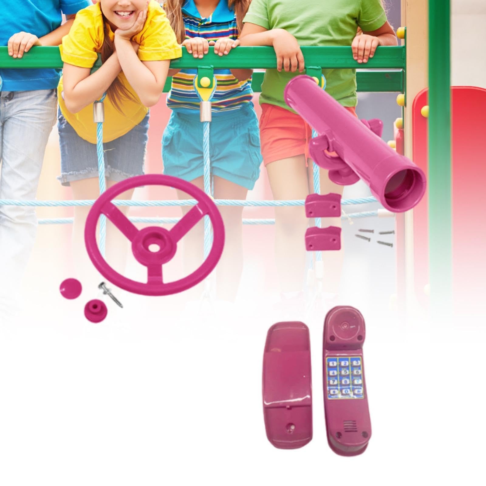 Accessori per parchi giochi per bambini: il divertimento all'aperto consente scene di gioco Per creative nelle aree gioco a tema nave pirata in giardino, accessori per, Stile B