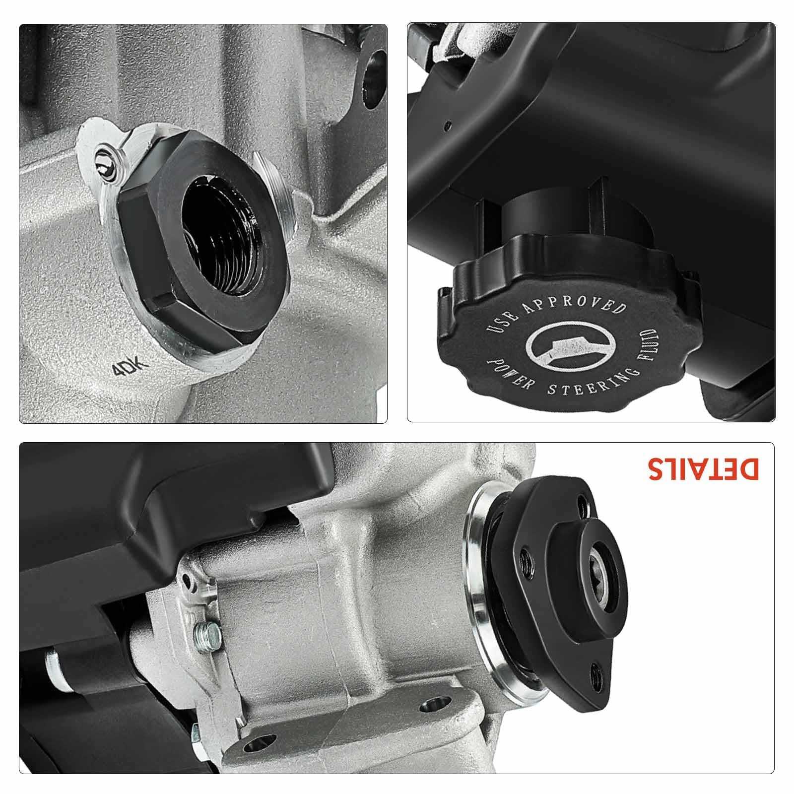 Frankberg Pompe de direction assistée 0024667301 | Compatible avec: Classe C, modèle T S203, Classe E, modèle T S211, Classe E W211, Classe E T-Model S210, Classe E W210
